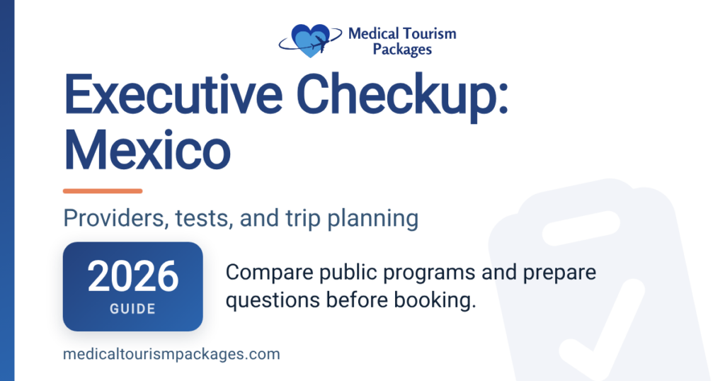 Executive health checkup guide for Mexico