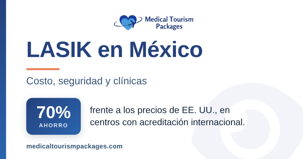 Cirugía ocular LASIK en México: guía sobre costos, seguridad y clínicas