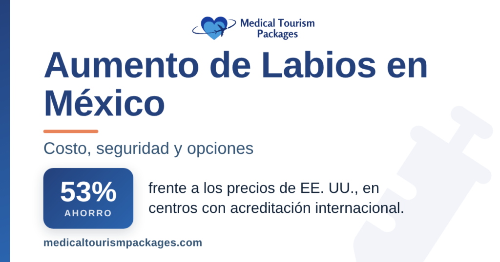 Resumen de los costos y las opciones del aumento de labios en México
