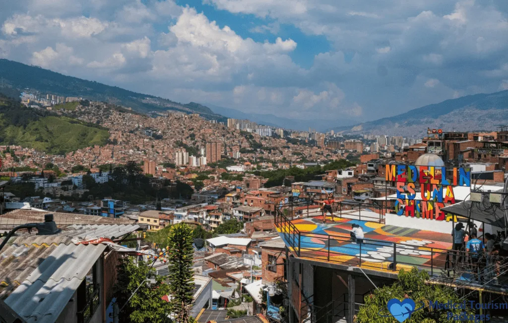 This photo captures the vibrant energy of Comuna 13 in Medellín, one of the best tourist attractions in Colombia. Once a troubled neighborhood, Comuna 13 has transformed into a hub of street art, music, and culture, attracting visitors from around the world. Its colorful murals, lively atmosphere, and outdoor escalators offer a unique glimpse into Medellín's resilience and creativity. A must-visit for those exploring Colombia, Comuna 13 is a testament to urban transformation and artistic expression.