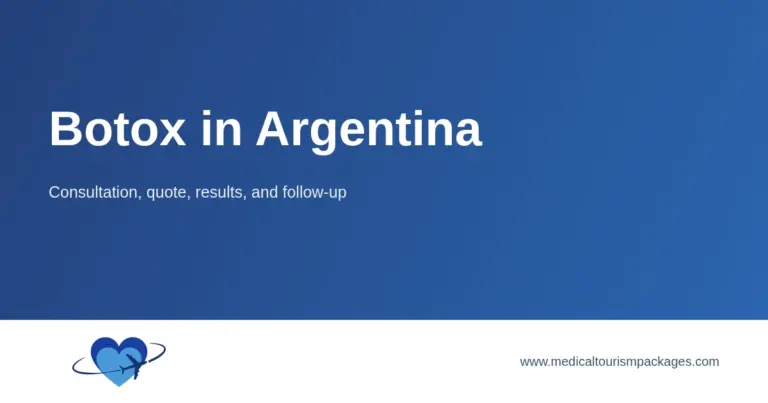Botox in Argentina title card for personalized treatment and travel planning.