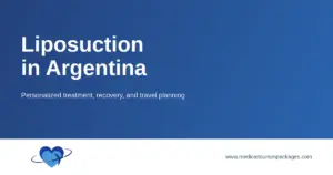 Liposuction in Argentina title card with treatment and travel planning.