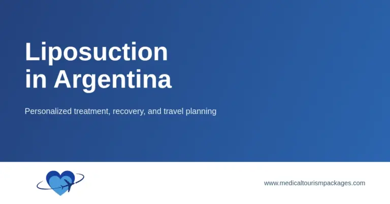 Liposuction in Argentina title card with treatment and travel planning.