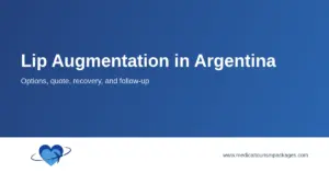 Lip augmentation in Argentina title card for treatment and travel planning.