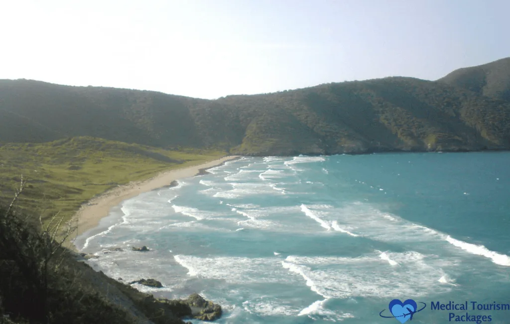 This photo captures the breathtaking beauty of Tayrona National Park, one of the best tourist attractions in Colombia. Known for its pristine beaches, lush tropical forests, and rich biodiversity, Tayrona offers a perfect blend of adventure and relaxation. Visitors can explore scenic hiking trails, swim in crystal-clear waters, and discover ancient Indigenous sites. Whether you're a nature lover or a beach enthusiast, Tayrona National Park is a must-visit destination for those seeking unforgettable landscapes and outdoor experiences in Colombia.