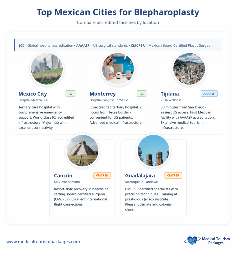 Bar chart compares hip replacement surgery costs: Panama averages $32,316, offering a 72% cost reduction compared to the higher costs in the United States.